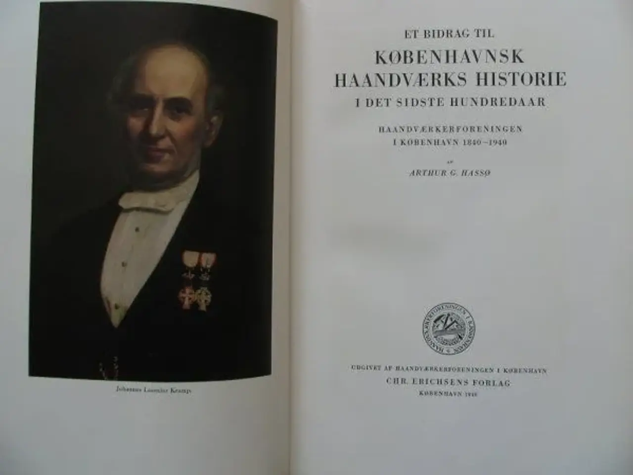 Billede 2 - København: Københavnsk Haandværks Historie