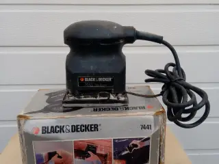 Rystepudser Black & Decker mini sander