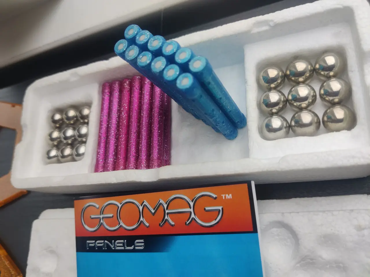 Billede 5 - Geomag - Pinkx2 & Glitter, 112 pcs