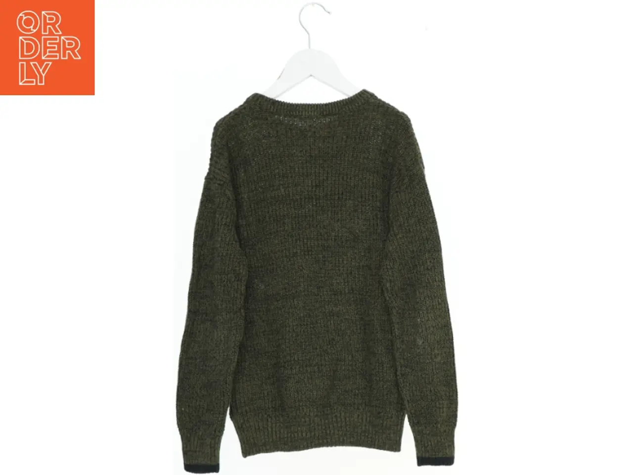 Billede 2 - Striktrøje med lomme fra H&M (str. 140)