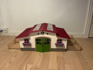 Schleich hestestald