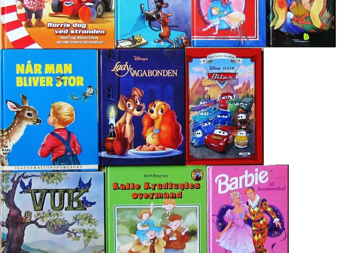 Billede 1 - Her sælges 10 gode børnebøger - alle hardback og i