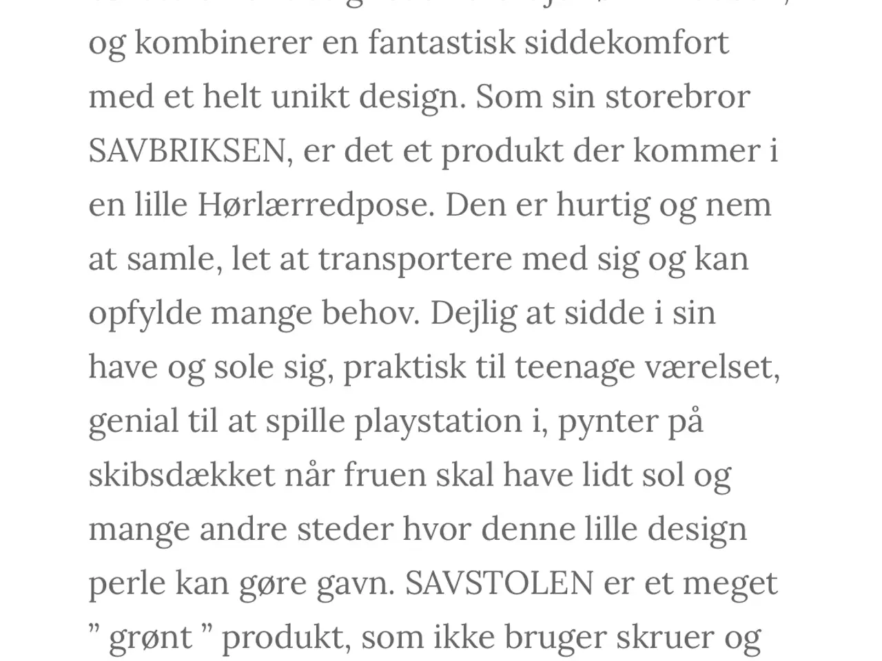 Billede 4 - Savstol