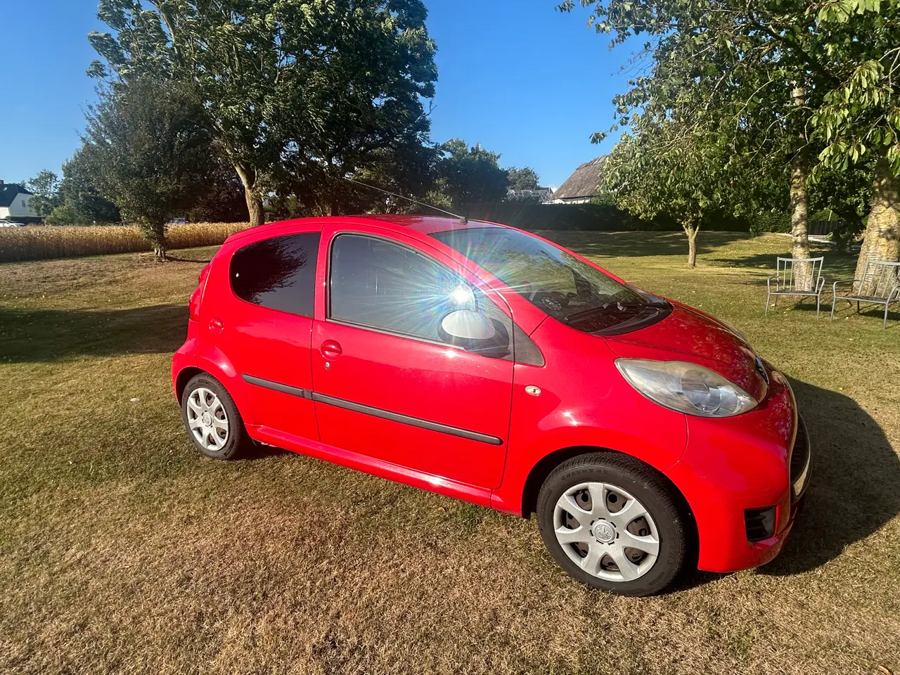 Billede 4 - Rød Peugeot 107 årgang 2011