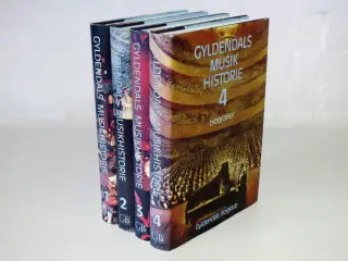Gyldendals Musikhistorie 1-4