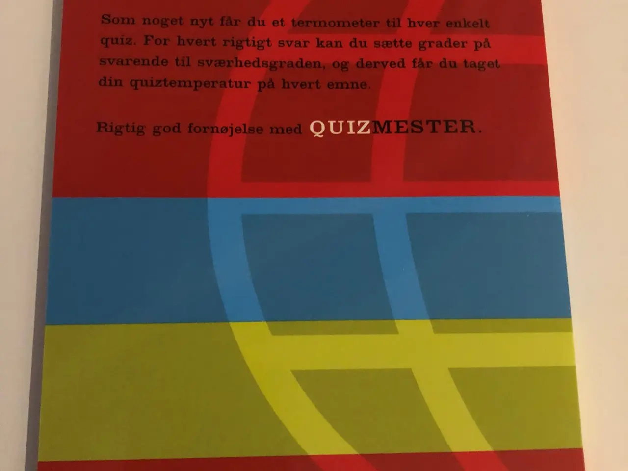 Billede 2 - Bog: Quizmester 