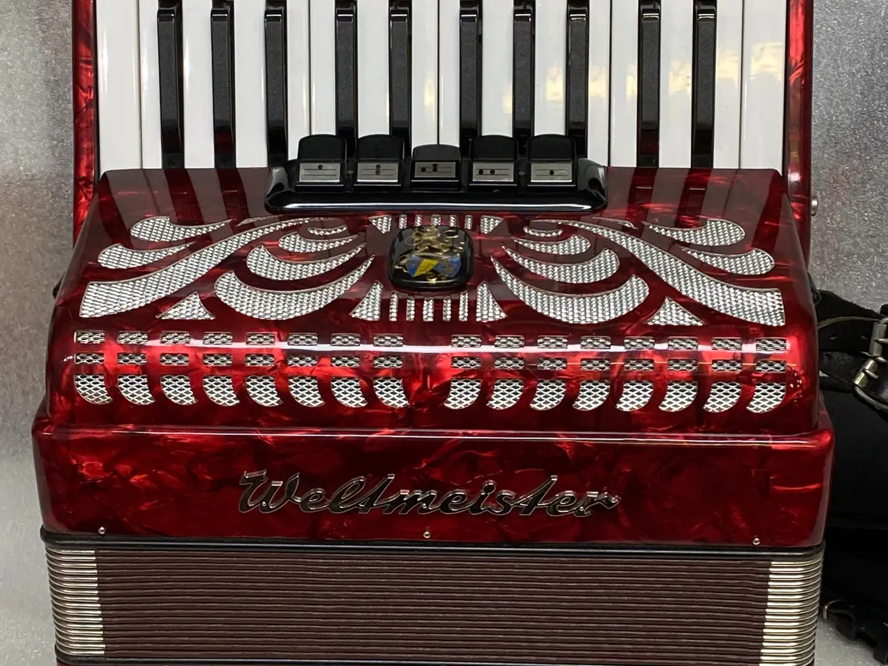 Billede 14 - Weltmeister Caprice tangent-harmonika – vinrød 