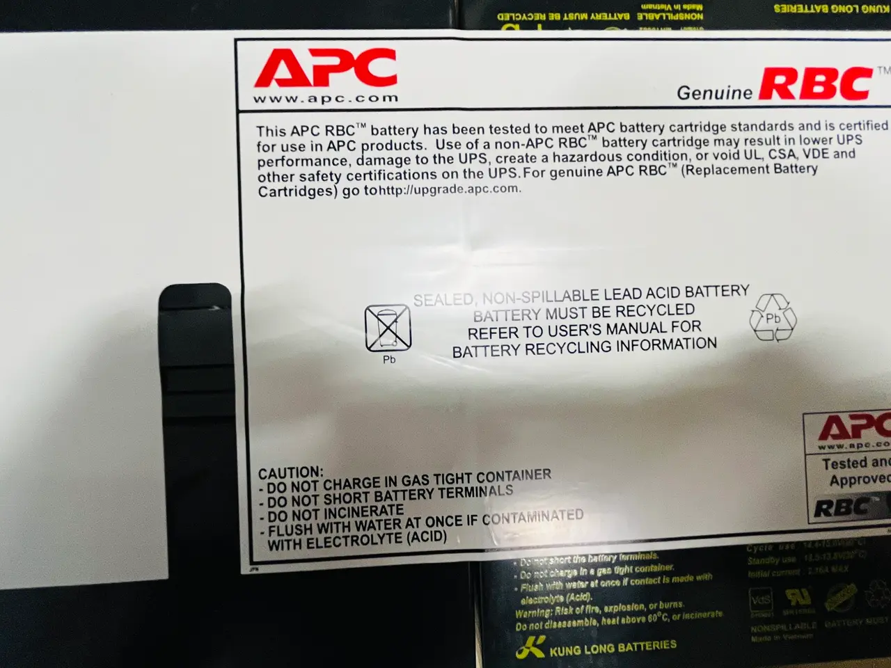 Billede 3 - Batteri APC SCHNEIDER Model: RBC59