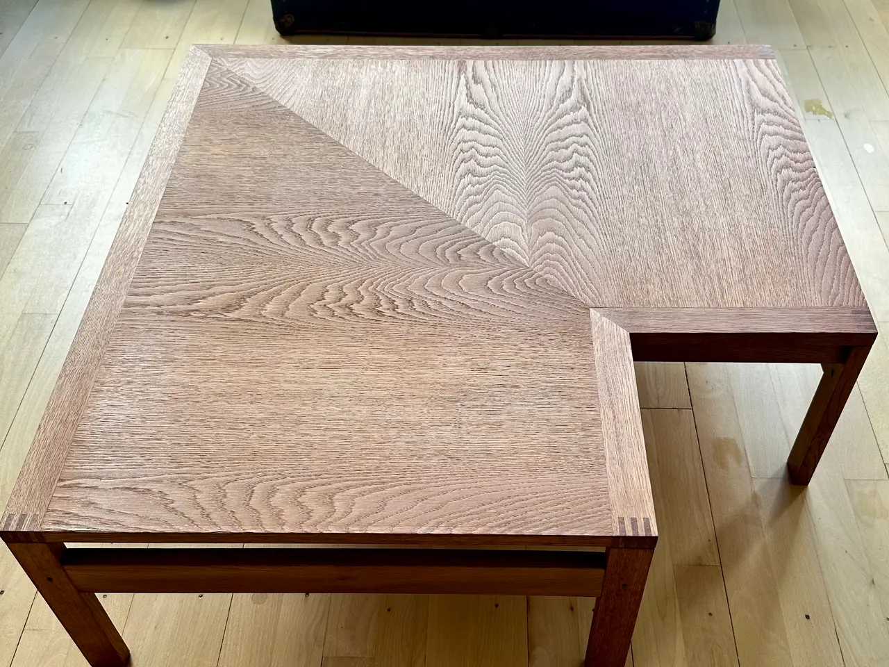 Billede 2 - Haslev / FramC sofabord i massiv eg – dansk design