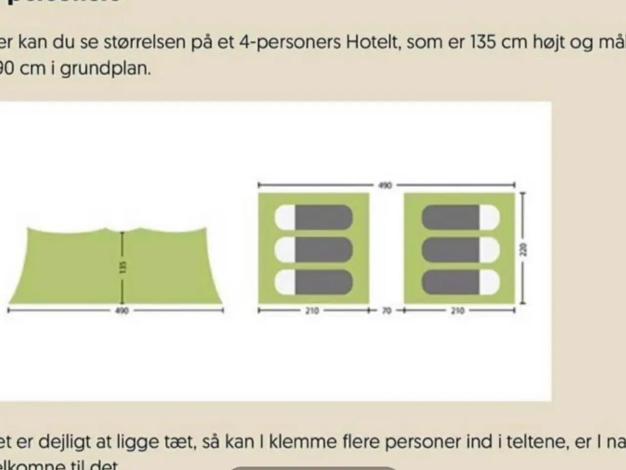 Billede 4 - 4-6 personers smuk telt