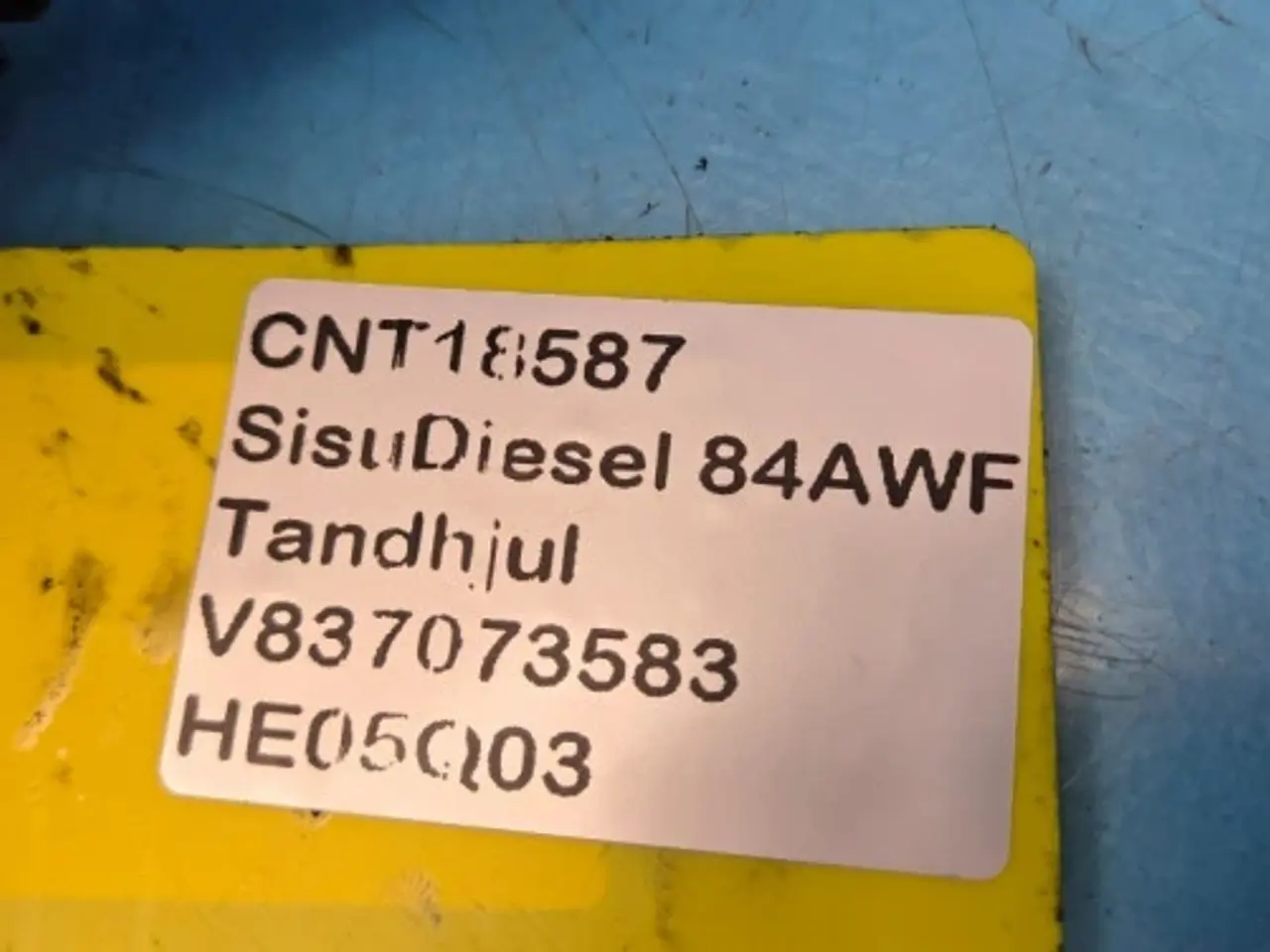 Billede 13 - SisuDiesel 84AWF Tandhjul V837073583