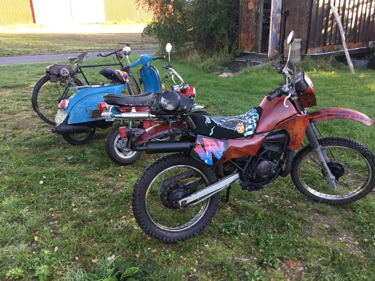 Billede 3 - Veteran knallert crosser Suzuki ds 50 5 gear 