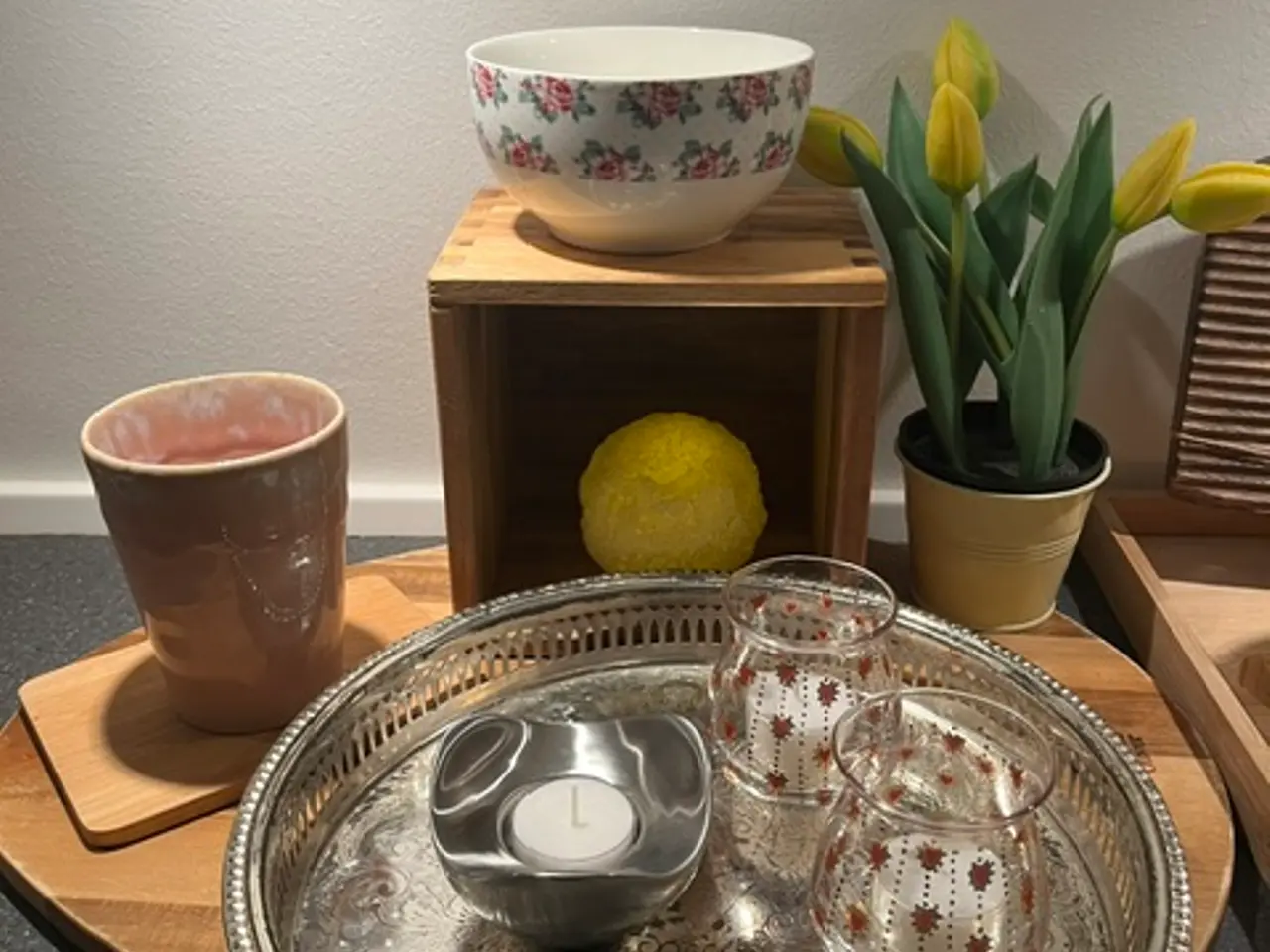 Billede 1 - Smukt og romantisk boliginteriør–Georg Jensen m.m.