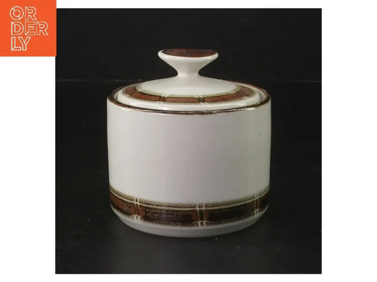 Billede 1 - Porcelænsskål med låg fra Desiree (str. Ø 9,5 cm)