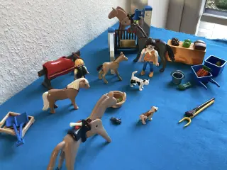 Playmobil lille heste - rideskole
