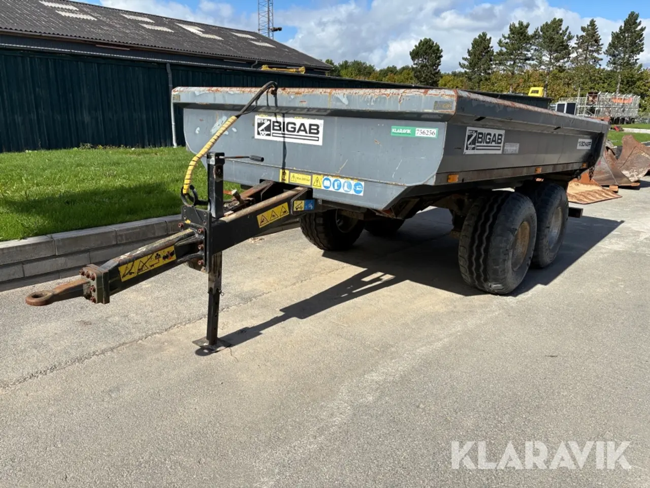 Billede 1 - Dumpervogn/tipvogn Bigab BT-8