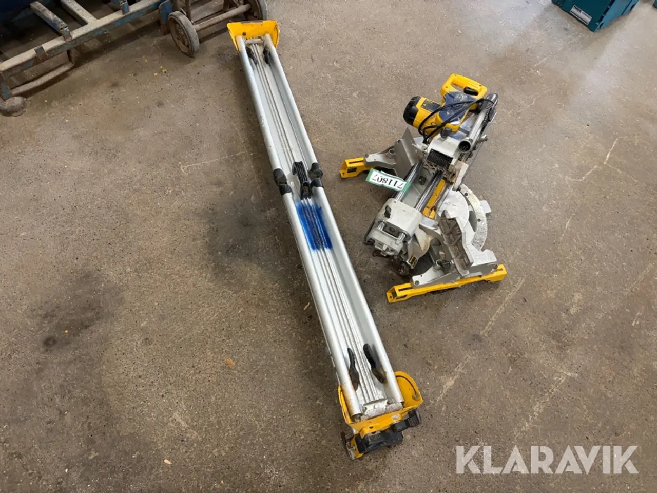 Billede 4 - Kap-/geringssav Dewalt DW712N med stativ