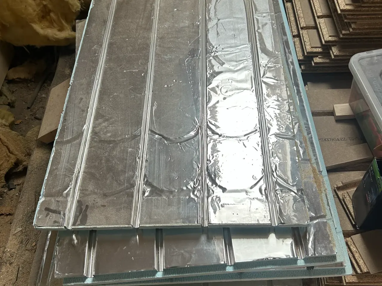 Billede 2 - Gulv varme plader