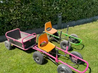 Moon car + vogn sælges samlet