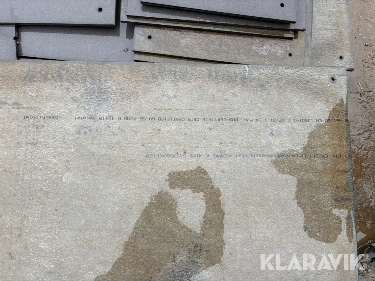 Billede 11 - Facadeplader Komo Eternit / fibercement - cirka 40 styks