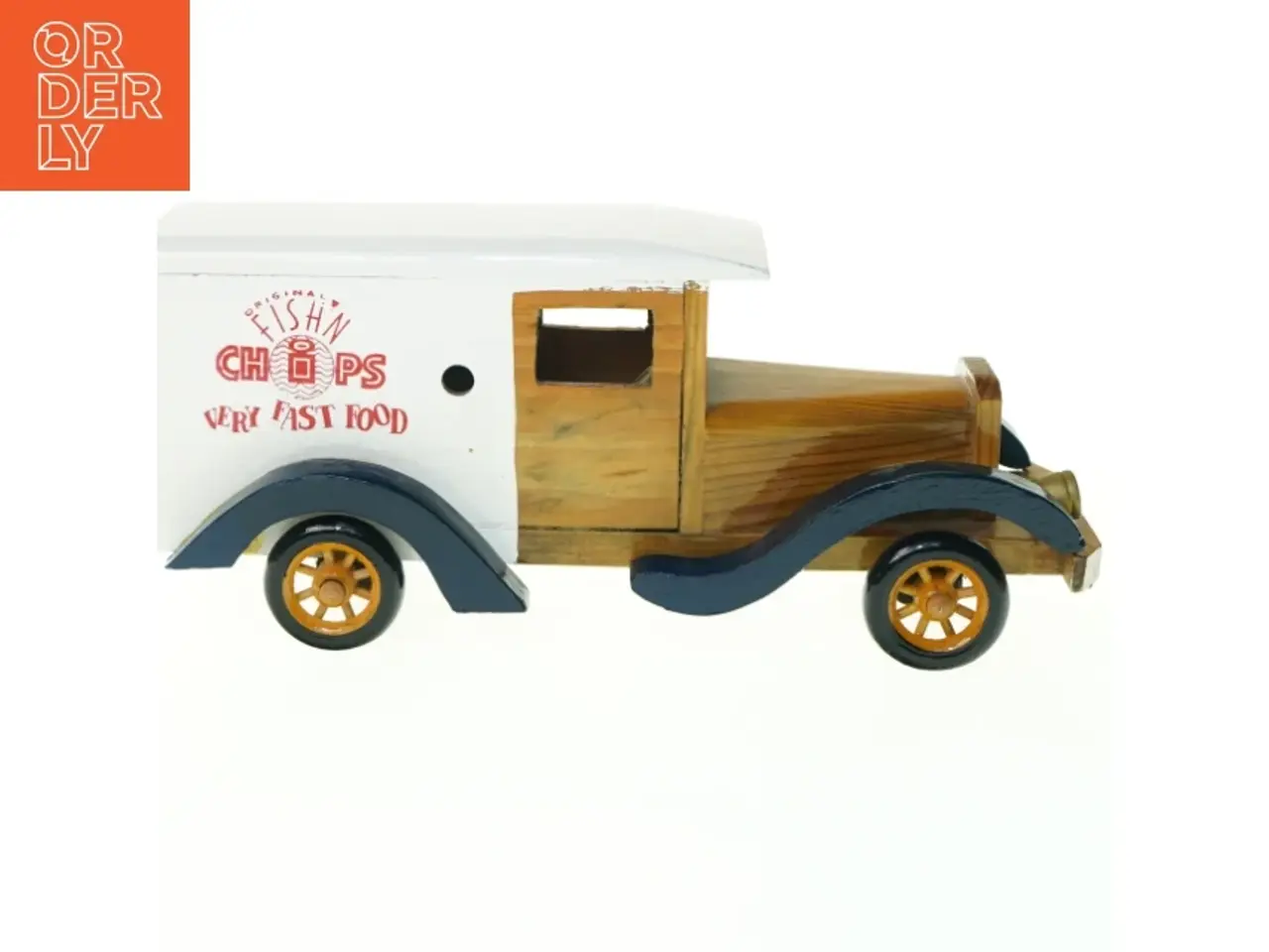 Billede 1 - Fish and chips fast food vogn (str. 29 x 10 x 13 cm)