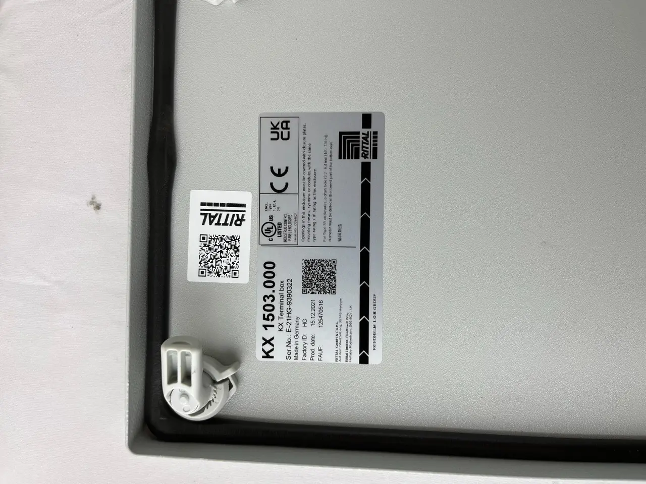 Billede 7 - Rittal KX 1503.000 Steel Terminal Junction Box