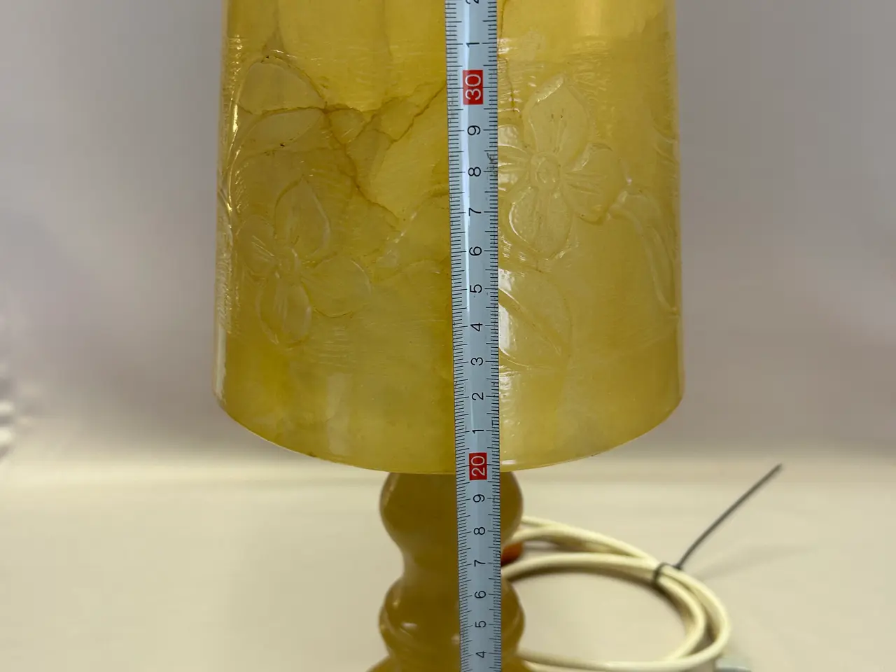 Billede 3 - Vintage italienske alabastlamper (par), 1970'erne