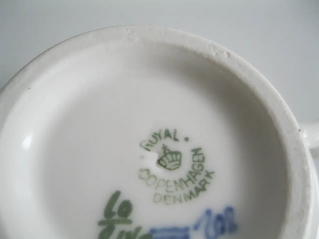 Billede 2 - Blå blomst RC  Kaffekande+sukkerskål m m BYD