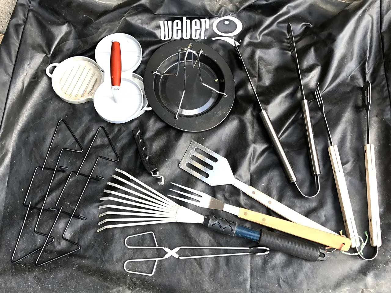 Billede 5 - Weber Gasgrill med låg og sideborde