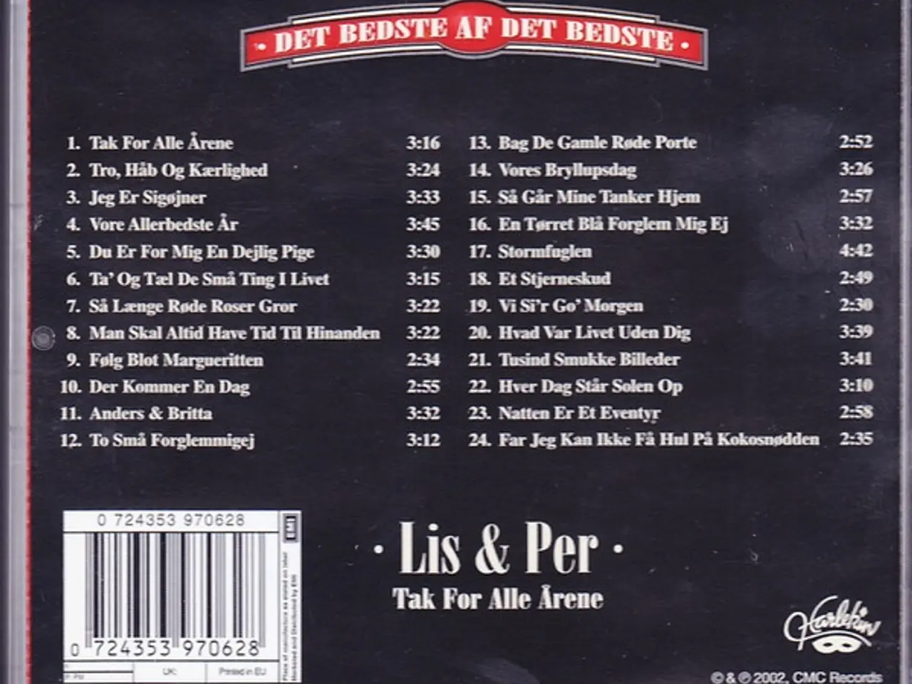 Billede 2 - Lis & Per – Tak For Alle Årene – CD