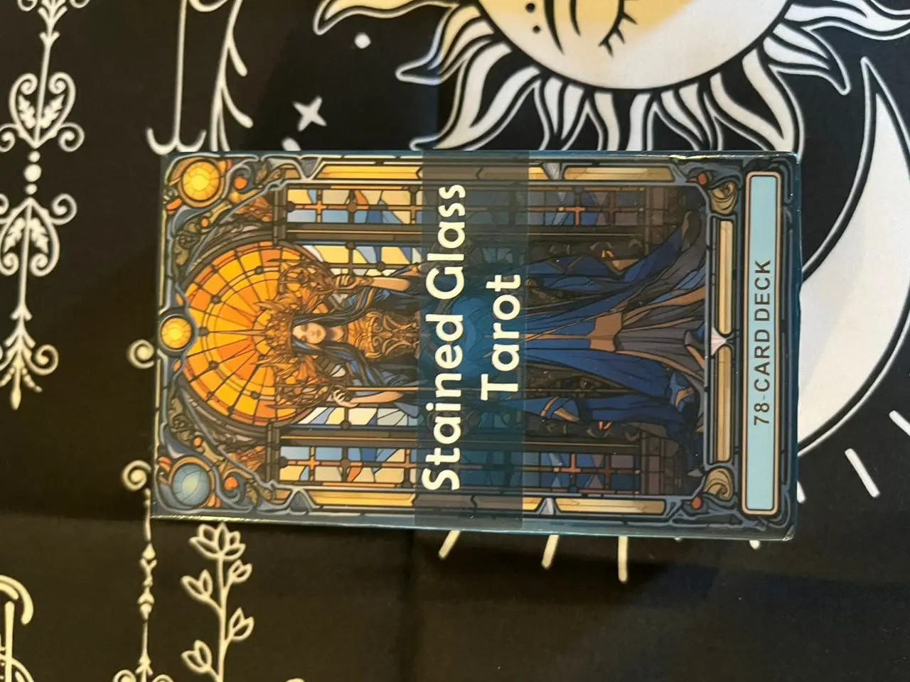 Billede 4 - Stained Glass Tarot - 78 tarotkort (ubrugt)