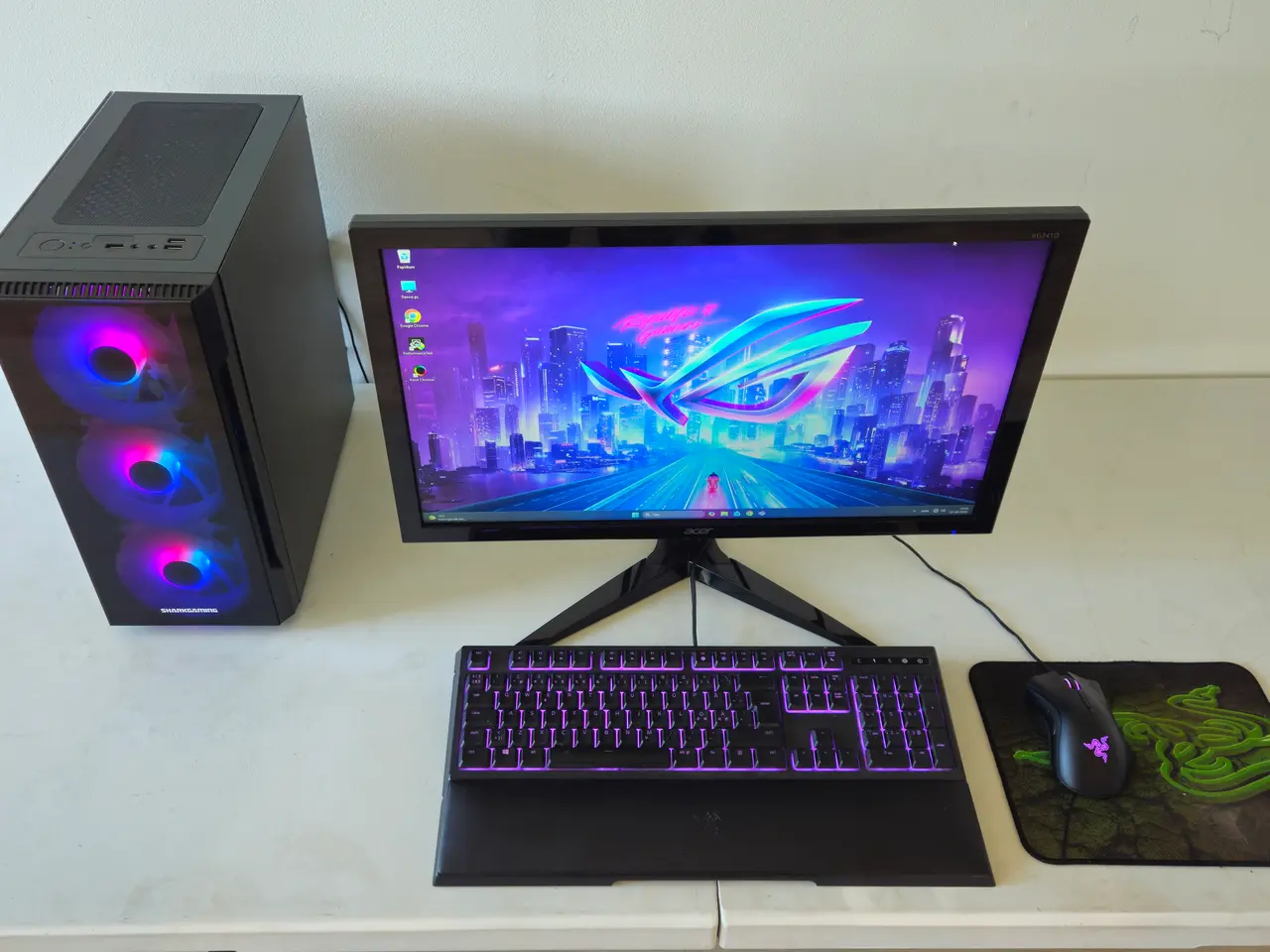 Billede 5 - i5 SharkGaming Pc + 24" Gaming Skærm