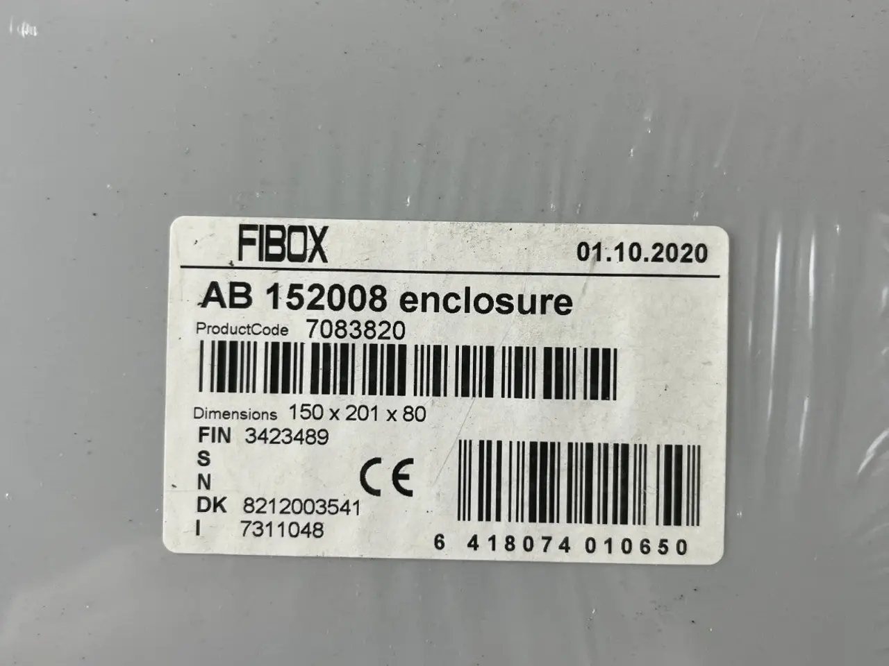Billede 2 - Fibox AB 152008 kabinet 7083820 EURONORD ABS IP66