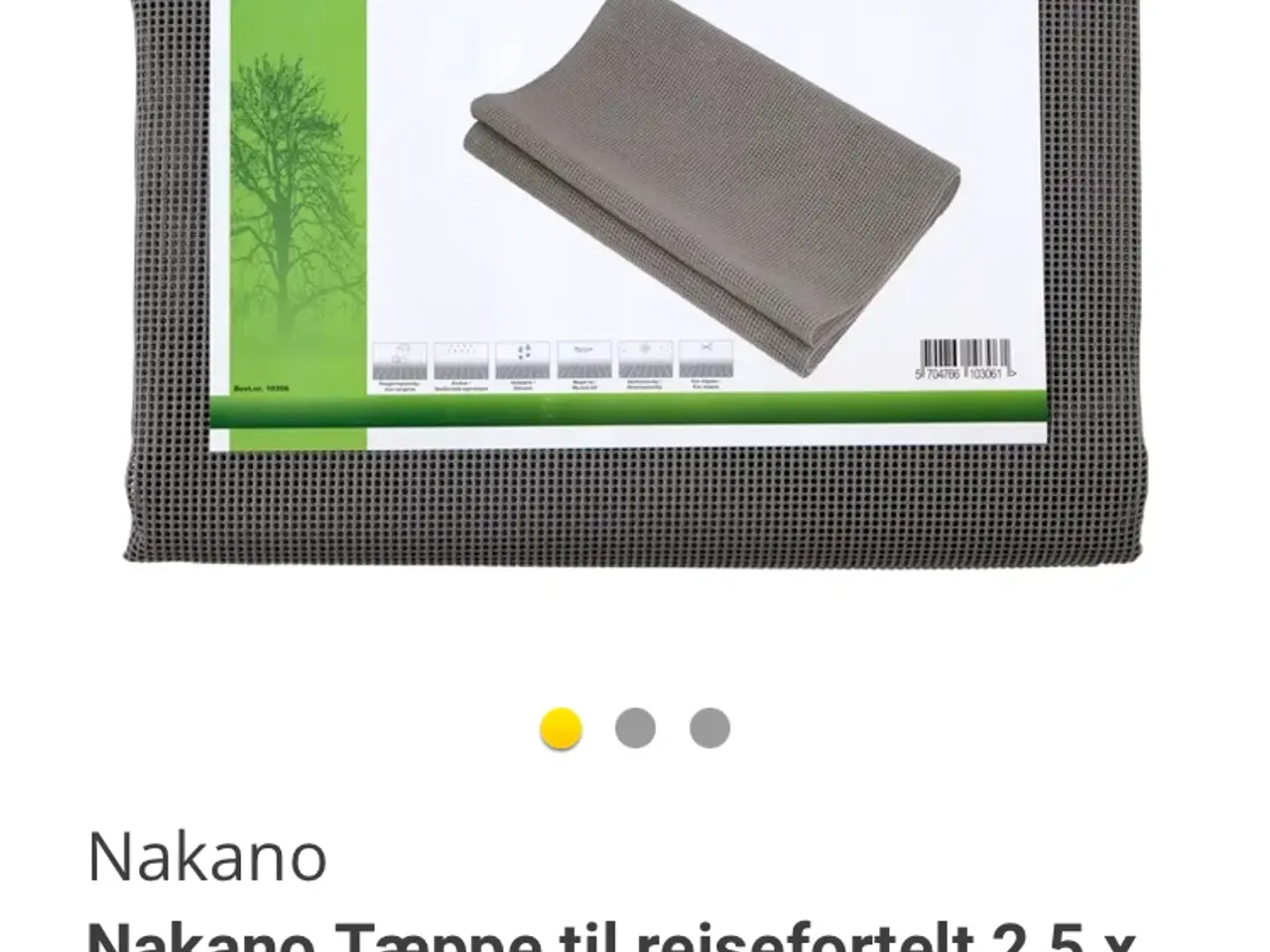 Billede 1 - Nyt tæppe til fortelt nypris 299 nu 175kr