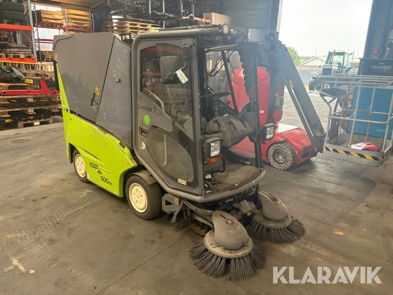 Billede 6 - Fejemaskine Green Machines 500 ZE