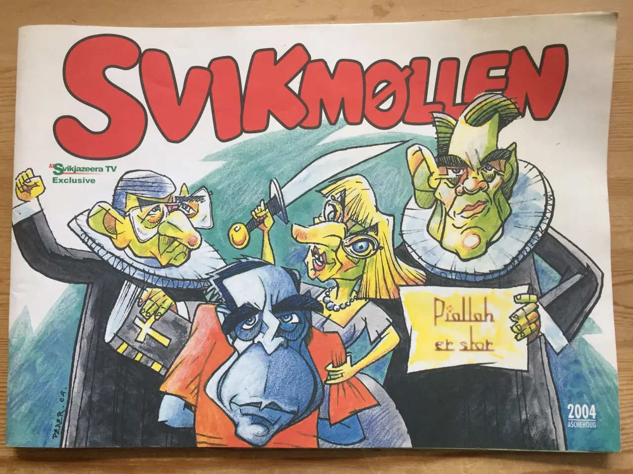 Billede 6 - Blæksprutten, Svikmøllen og Lattergalen