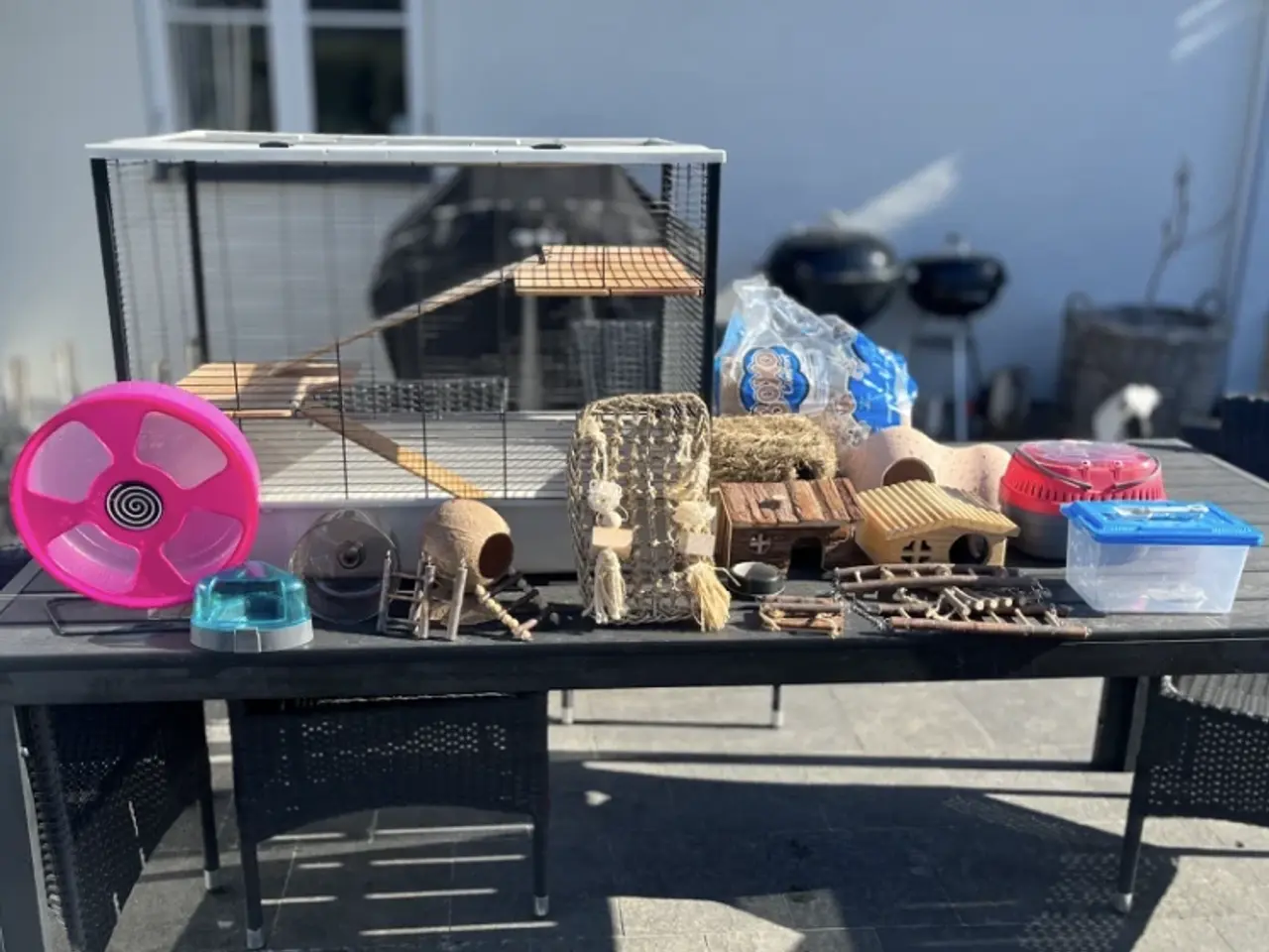 Billede 1 - Hamsterbur med masser af tilbehør