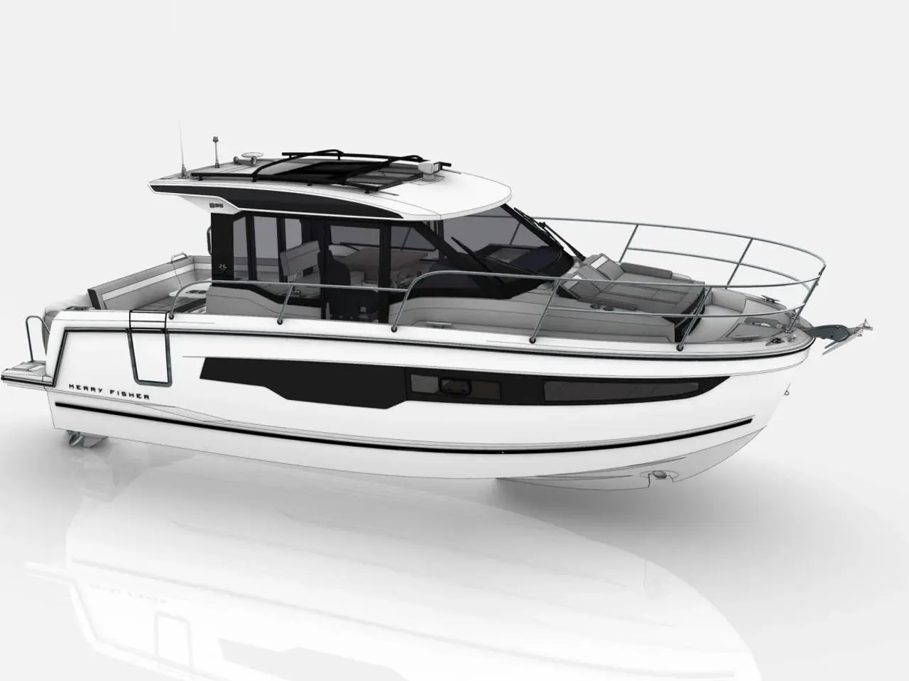 Billede 3 - Jeanneau Merry Fisher 895 - 2 X 150 HK Yamaha