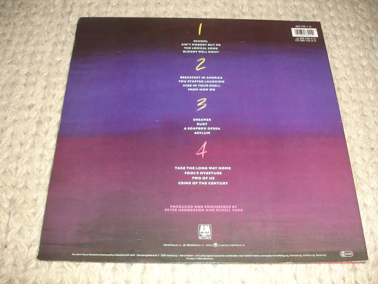 Billede 4 - (Sender gerne) Supertramp – Paris