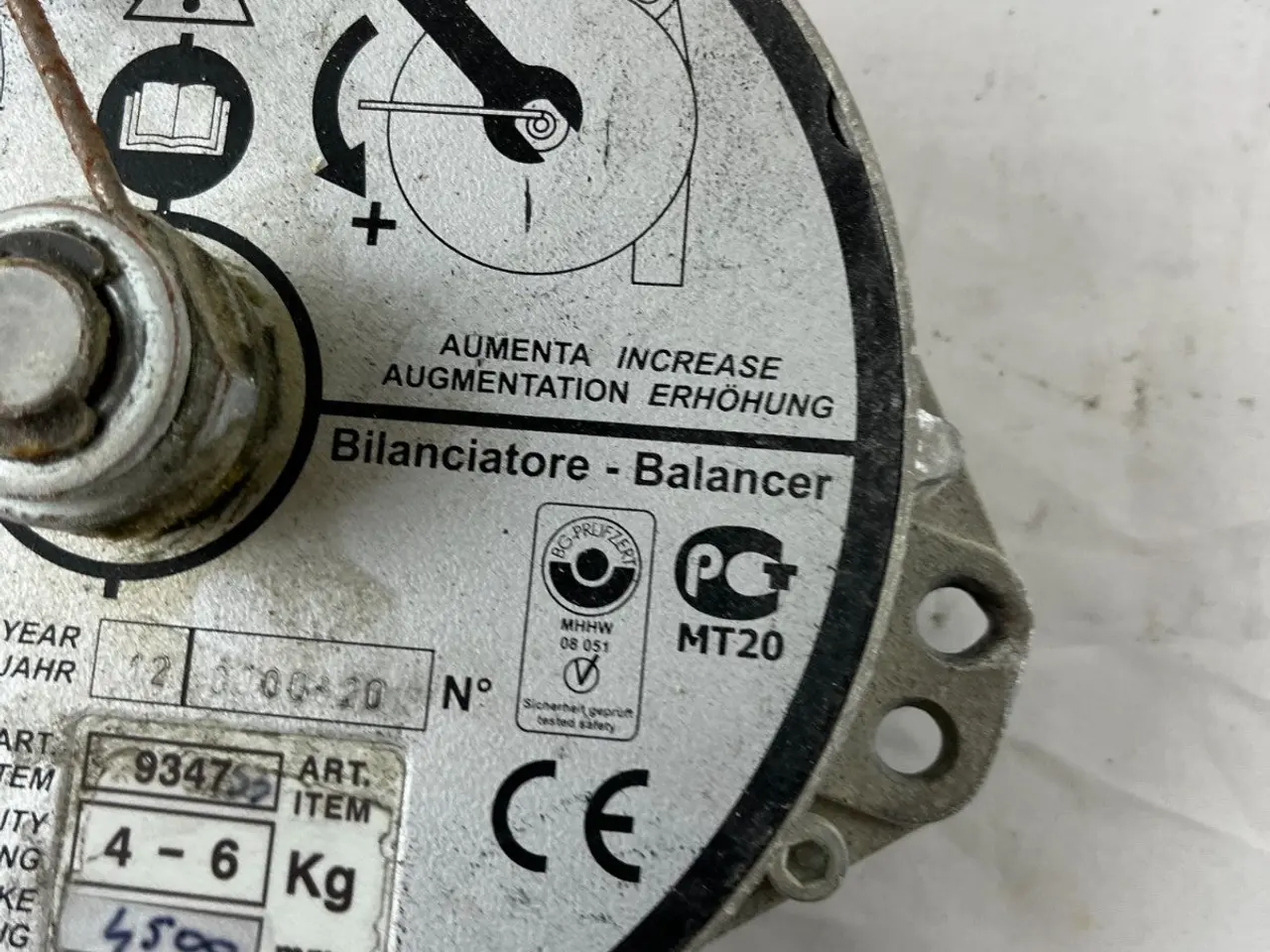 Billede 8 - Tecna 9347S Tool Balancer 4–6 kg 4500 mm Spring