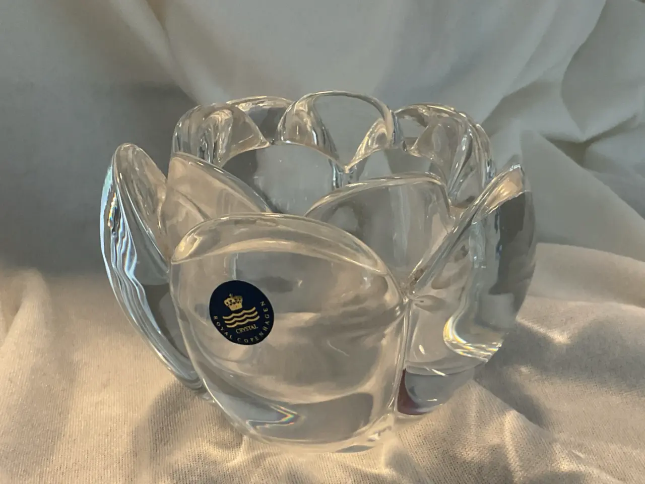 Billede 1 - Krystal Stage LOTUS fra Royal Copenhagen