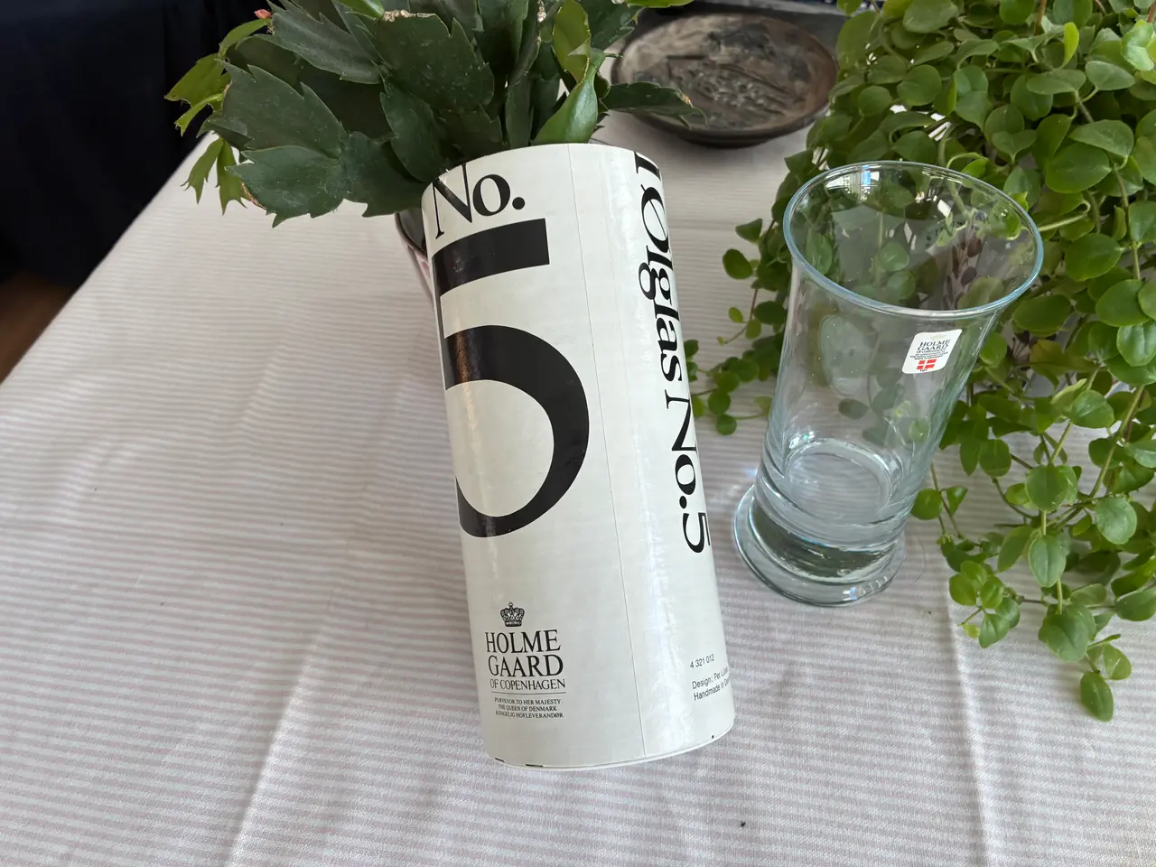 Billede 2 - 1 Ølglas No.5  -  Holmegaard
