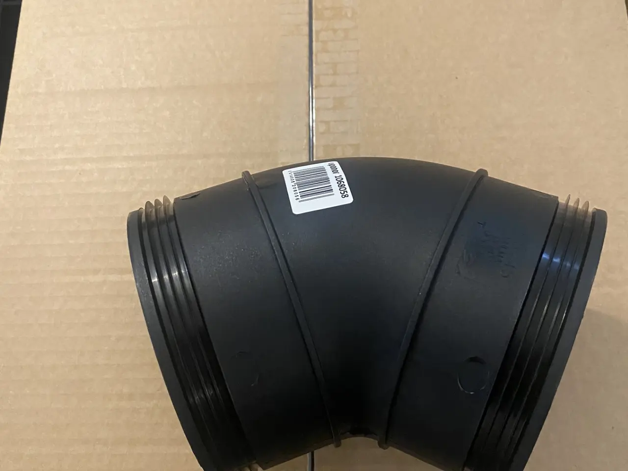 Billede 6 - Uponor ventilations plastbøjninger – 45° & 90° – N