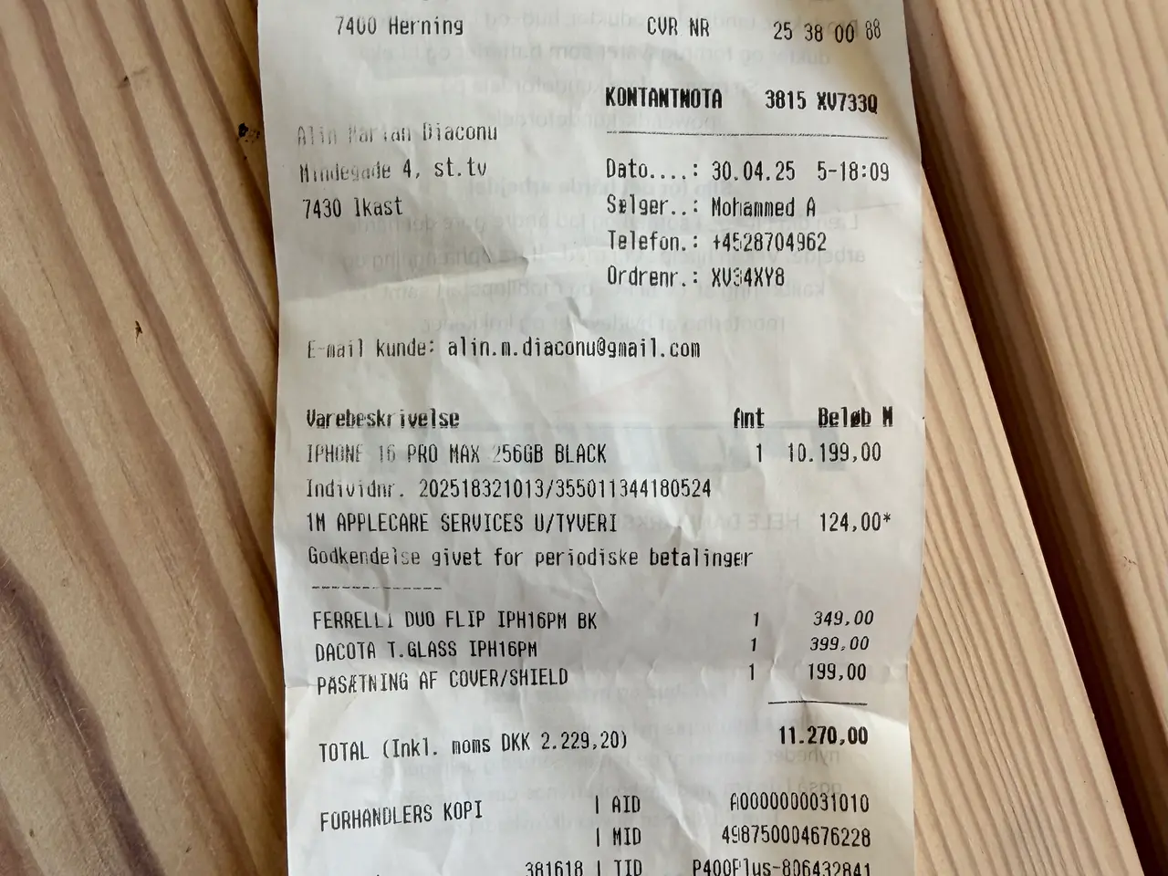 Billede 4 - iPhone 16 Pro Max 256 gb