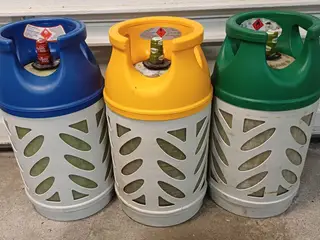 Letvægt gasflaske 10 kg Sælges 