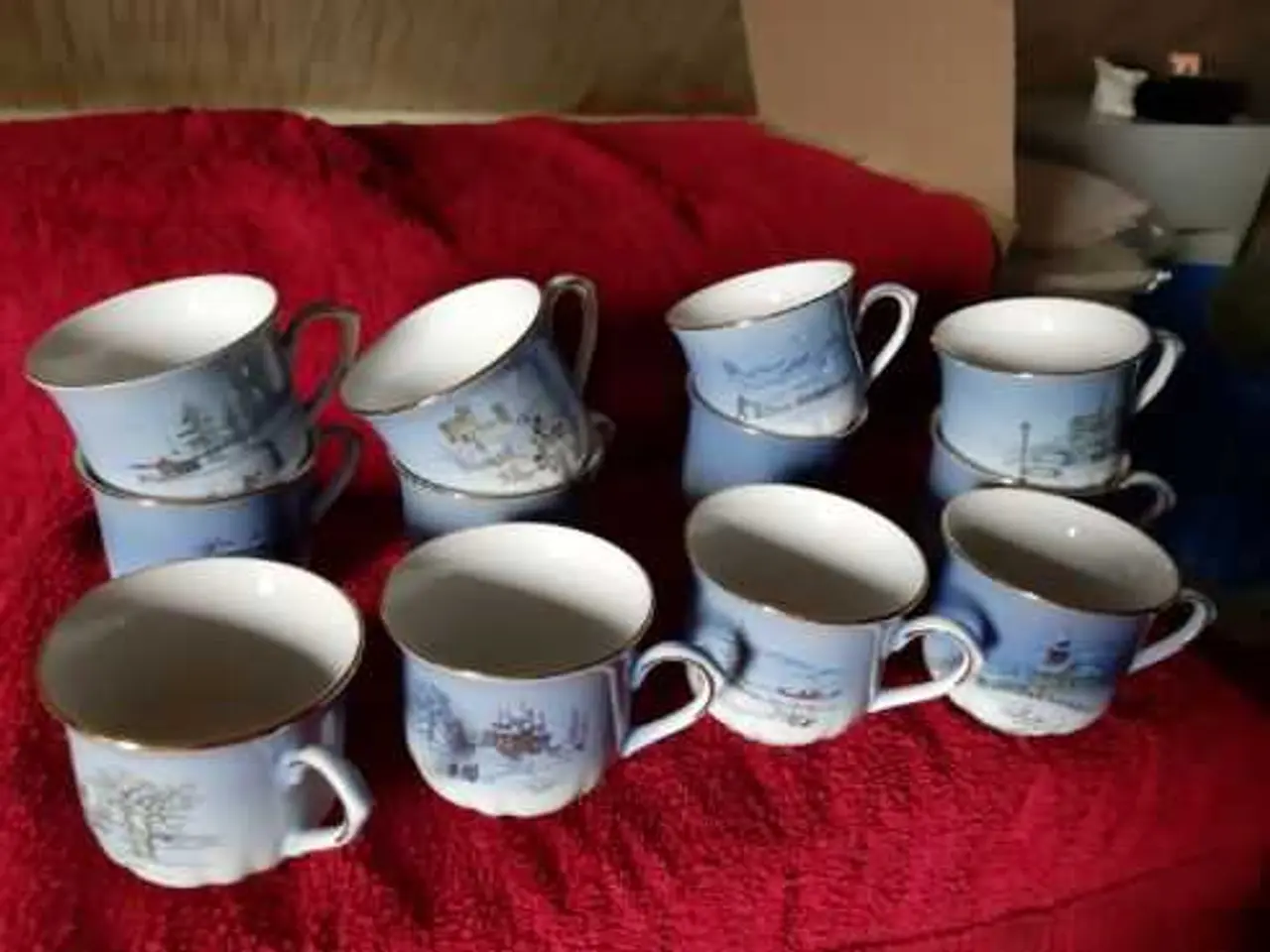 Billede 6 - Firkløver komplet kaffestel.