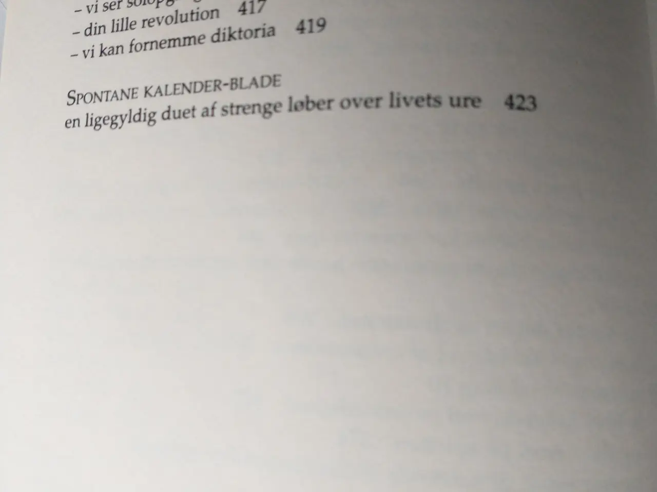 Billede 7 - Usvækkede digte - Udvalgte digte 1976-2000