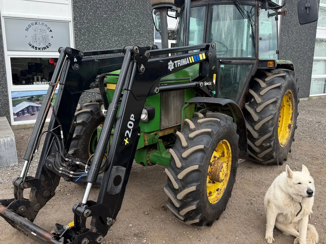 Billede 3 - John Deere 2140 med frontlift Fin stabil traktor