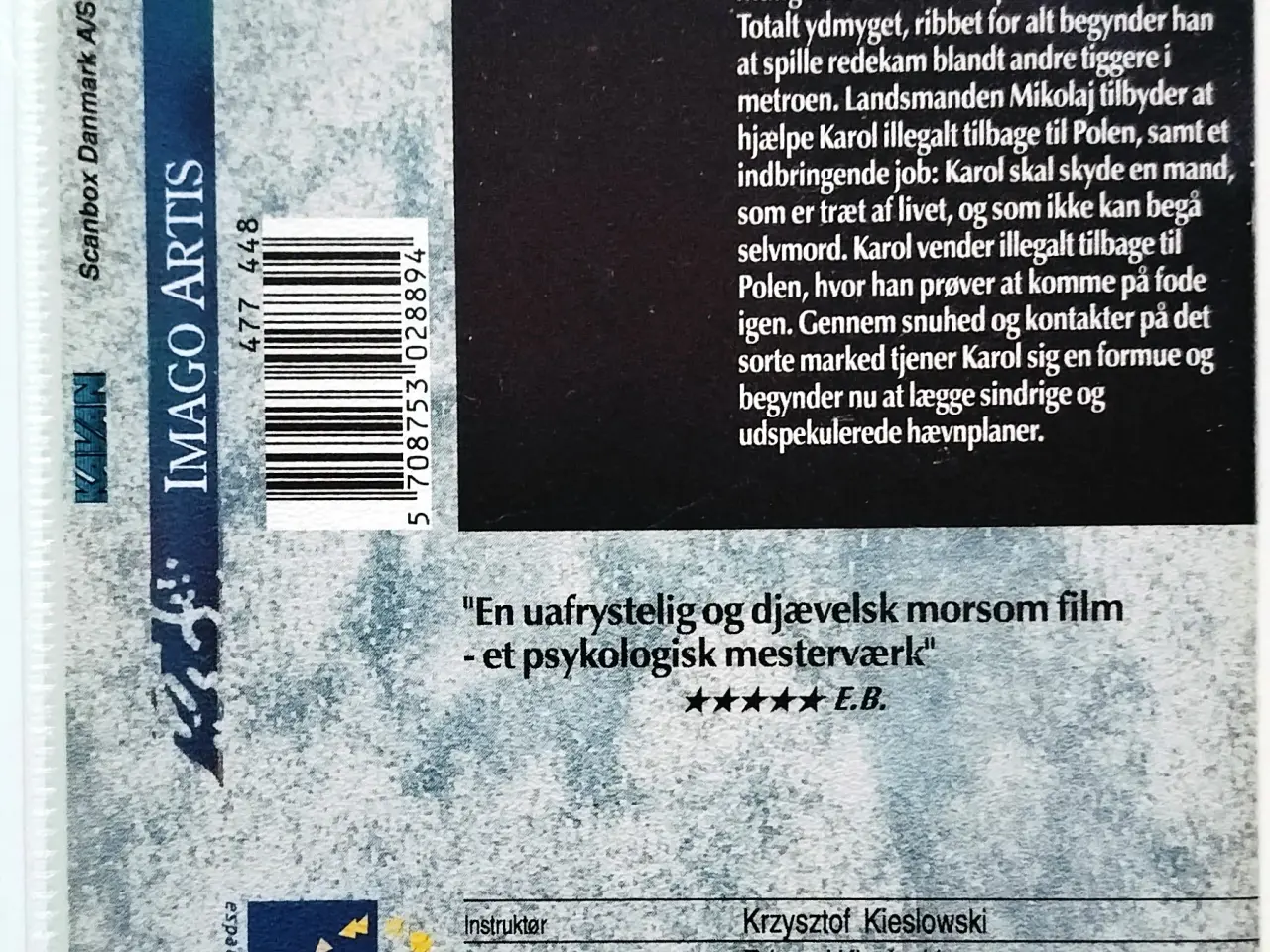 Billede 2 - Tre Farver Trilogien (VHS)