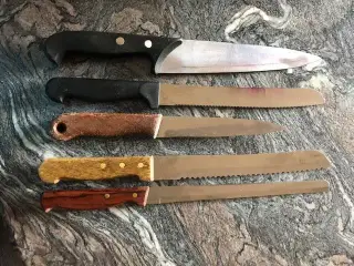 Køkkenknive ass. 5 stk.